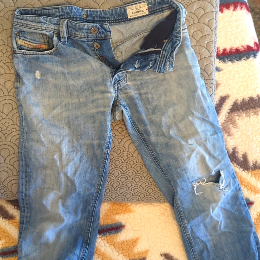 Diesel Larkee jeans sz 31 L 34 some stretch